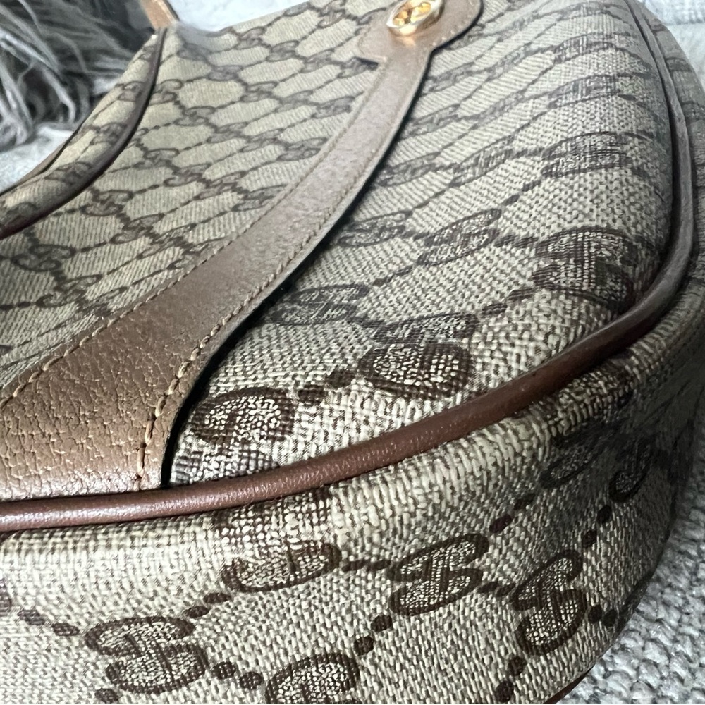 Gucci Brown GG Canvas Shoulder Bag - Picture 12 of 12